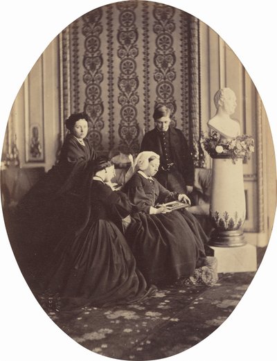 Rainha Victoria em Mourning, 1862. de William Samuel Bambridge