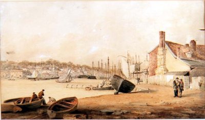 O Cais em Ipswich de William Sawrey Gilpin