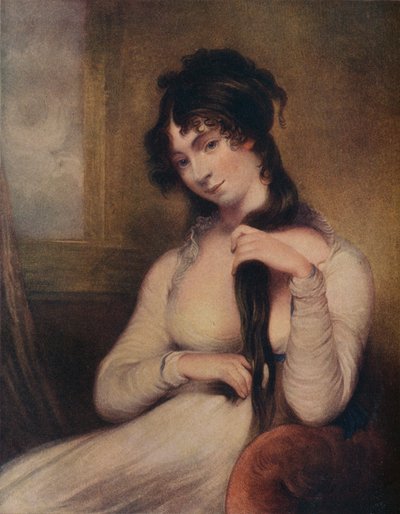 Lady Kinnaird, século 18, 1917 de William Say