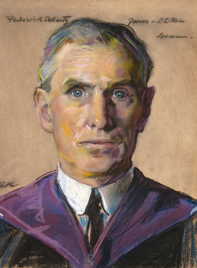 Frederick S. Jones: B.A. 1884, Reitor do Yale College 1909- de William Sergeant Kendall