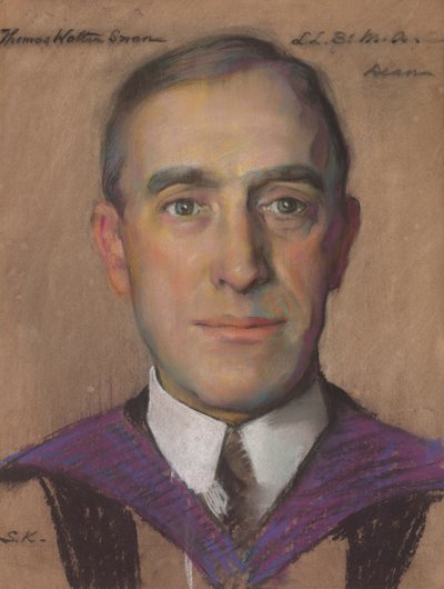 Thomas W. Swan B.A., Sterling Prof. de Direito 1922- de William Sergeant Kendall