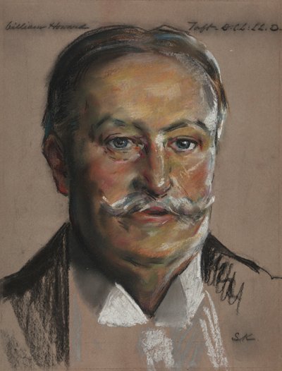 William Howard Taft-B.A. 1878. Pres. dos EUA 1908-12, Prof. de Direito Constitucional em Yale 1913-1921 de William Sergeant Kendall