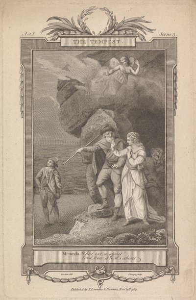 A Tempestade, Acto I Sc. 3 de William Sharp