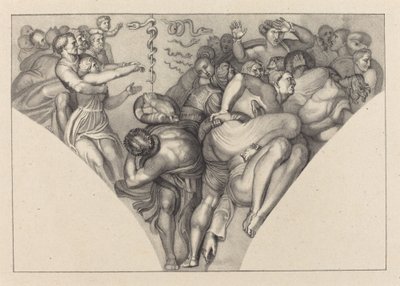 Serpente de Bronze, de Michael Angelo de William Sharp after John Flaxman