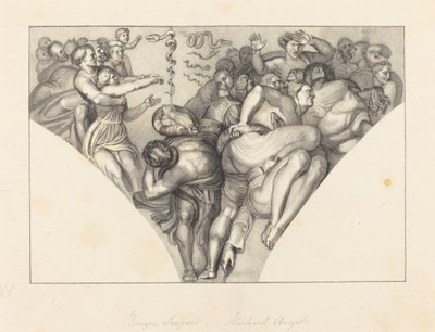 Serpente de Bronze, de Michael Angelo de William Sharp after John Flaxman
