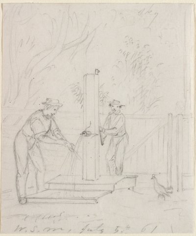 Na bomba, 1861. de William Sidney Mount