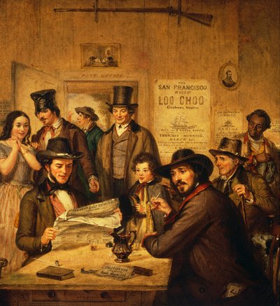 Notícias da Califórnia de William Sidney Mount
