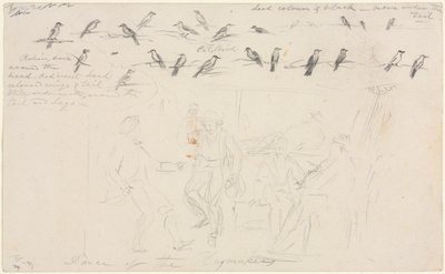 Dança dos Haymakers, c. 1845 de William Sidney Mount