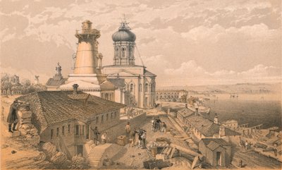 O Almirantado, Sebastopol, 1856 de William Crimea Simpson