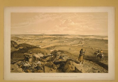 Bastion du Mat, Sebastopol, 1855 de William Crimea Simpson