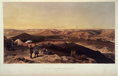 Vale do rio Chernaya de William Crimea Simpson