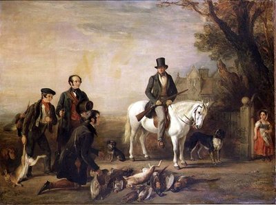 O Fim do Dia: William Scrope em um White Pony de William Simson