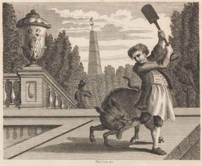 O Jardineiro e o Porco de William Skelton