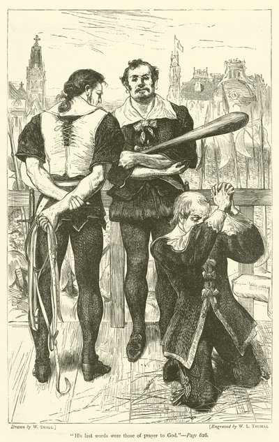 Suas últimas palavras foram as da oração a Deus de William Small