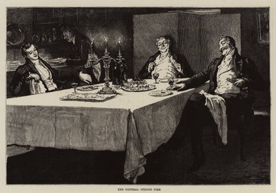 Ilustração para Thirlby Hall, por WE Norris de William Small