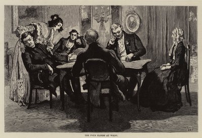 Ilustração para Thirlby Hall, por WE Norris de William Small