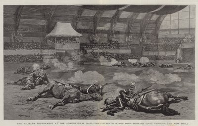 O Torneio Militar no Salão Agrícola, o Décimo Quinto Hussardos (do Rei), passando pela Nova Broca de William Small
