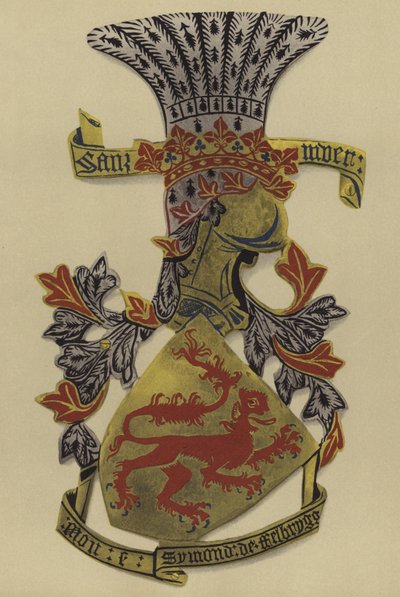 Sir Simon Felbrigge, 1397-1442 (cromolito) de William St John Hope