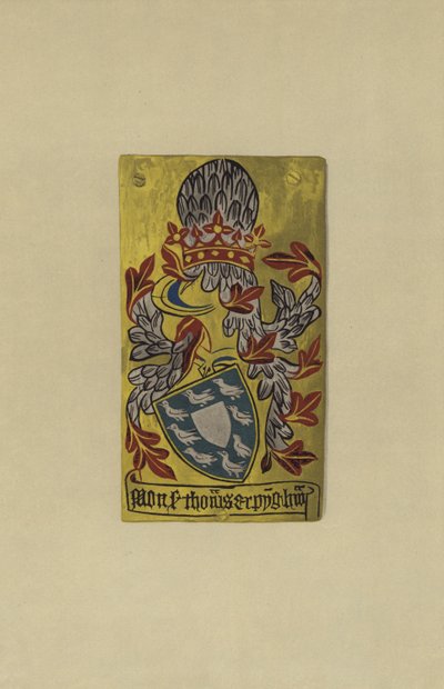 Sir Thomas Erpyngham, 1401-1428 (cromolito) de William St John Hope