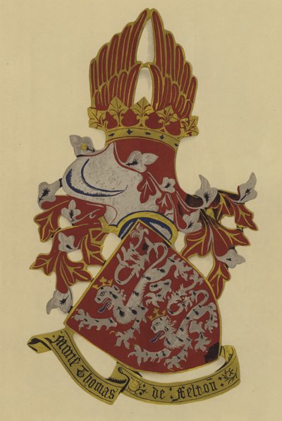 Sir Thomas Felton, 1381-1381 (cromolito) de William St John Hope