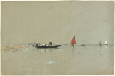 Uma lagoa veneziana de William Stanley Haseltine