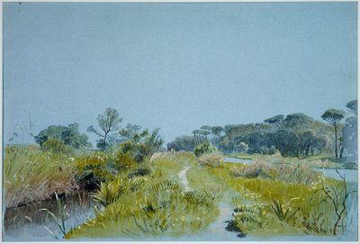Castel Fusano - perto de Roma de William Stanley Haseltine