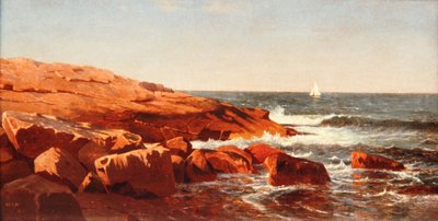 Costa Rochosa, 1862 de William Stanley Haseltine