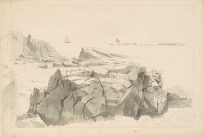 Shag Rocks, Nahant, Massachusetts de William Stanley Haseltine