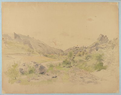 Estudo da paisagem de William Stanley Haseltine