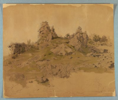 Estudo da paisagem de William Stanley Haseltine