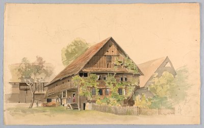 Estudo da paisagem, Suíça de William Stanley Haseltine