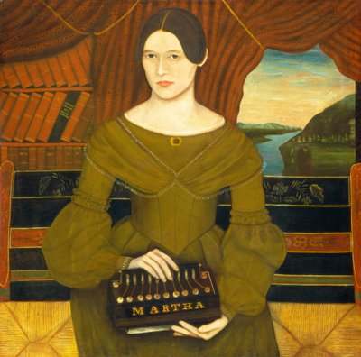 Martha, c.1835 (óleo sobre tela) de William Stephen Coleman