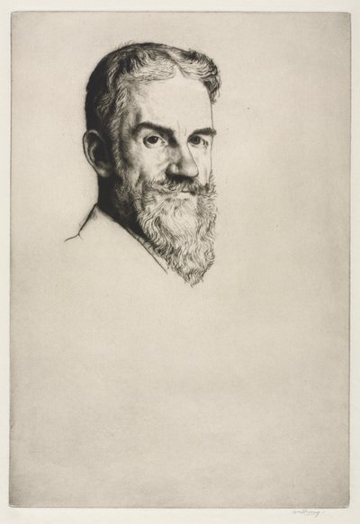 George Bernard Shaw, 1907. de William Strang