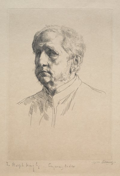 Sir Francis Seymour Haden, 1883. de William Strang