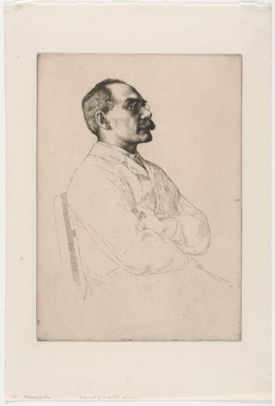 Sir Rudyard Kipling, 1898. de William Strang