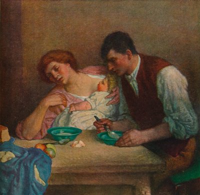 Hora da Ceia, 1905, 1906 de William Strang