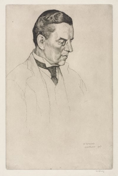 O honorável Joseph Austen Chamberlain de William Strang