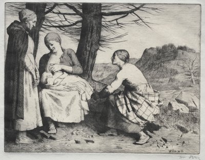 Mulher e criança de William Strang