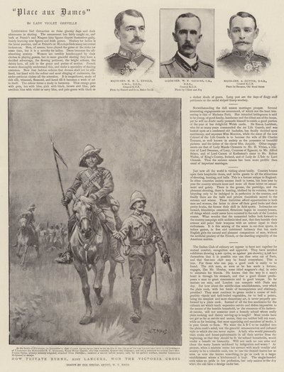 Como Private Byrne, 21 Lancers, venceu a Victoria Cross de William T. Maud