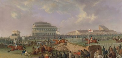 O Liverpool e o National Steeplechase em Aintree, 1843 de William Tasker