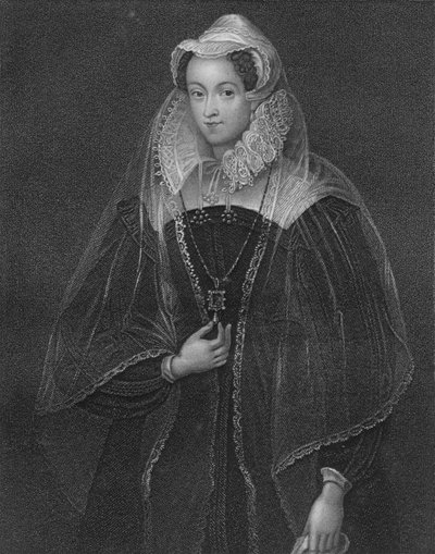 Maria, rainha da Escócia, início do século XIX. de William Thomas Fry