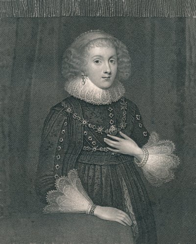 Mary Sidney, condessa de Pembroke, início do século XIX. de William Thomas Fry