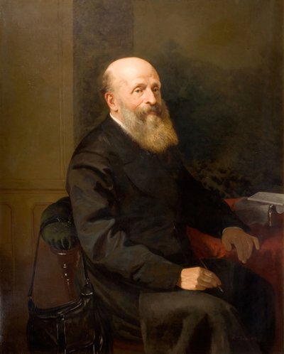 Retrato de John Birt Davies, 1873.   de William Thomas Roden