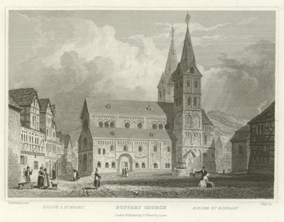 Igreja Boppart de William Tombleson