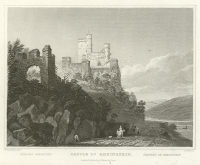 Castelo de Rheinstein de William Tombleson