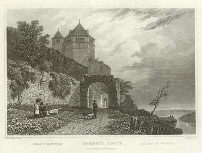 Castelo de Rheineck de William Tombleson