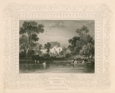 Strawberry Hill, Twickenham, Londres; Lord Waldegrave&39;s de William Tombleson