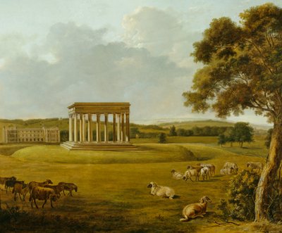 Audley End House, Saffron Walden, Essex, século XVIII de William Tomkins