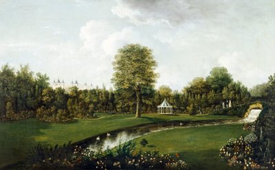 Vista da Ponte do Chá (óleo sobre tela) de William Tomkins