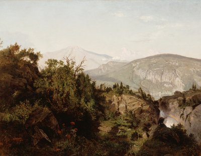 Nas montanhas Adirondack de William Trost Richards